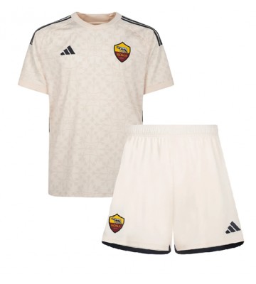 AS Roma Replica Away Stadium Kit for Kids 2023-24 Short Sleeve (+ pants)